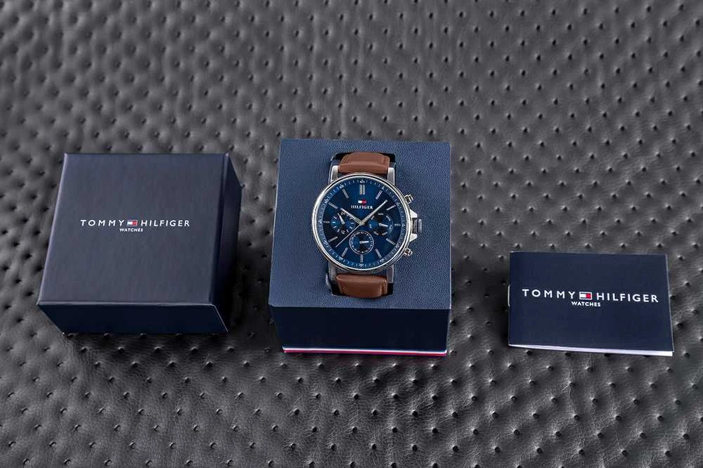 Vyriškas laikrodis TOMMY HILFIGER TYSON 1710585 (zf100f) + BOX