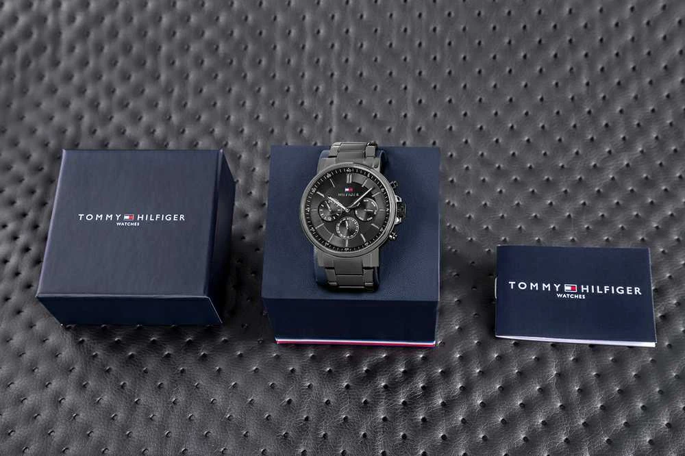 Vyriškas laikrodis TOMMY HILFIGER TYSON 1710590 (zf100c) + BOX