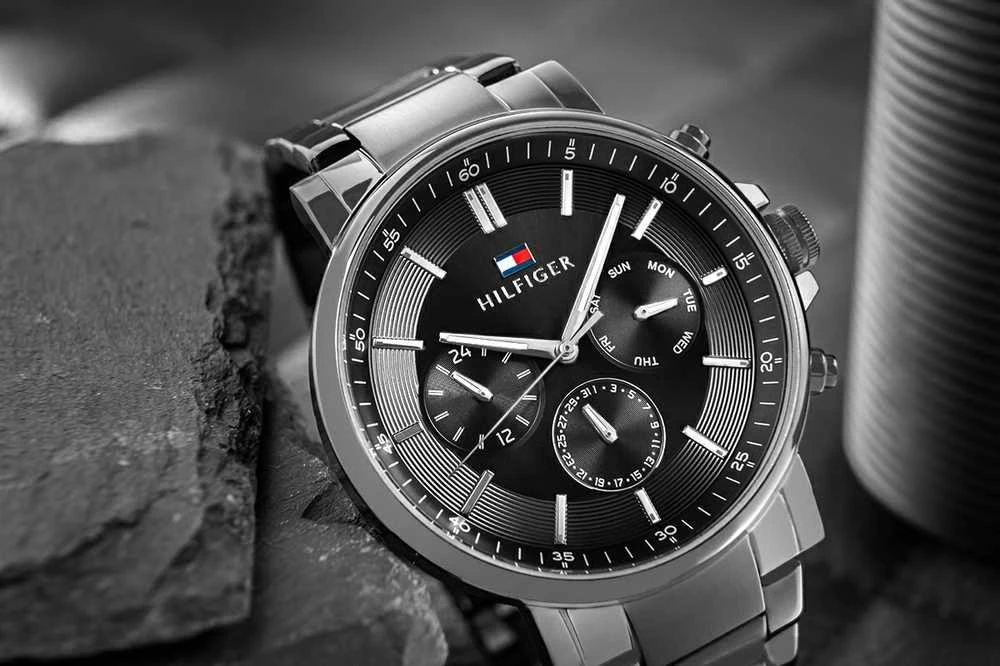 Vyriškas laikrodis TOMMY HILFIGER TYSON 1710590 (zf100c) + BOX