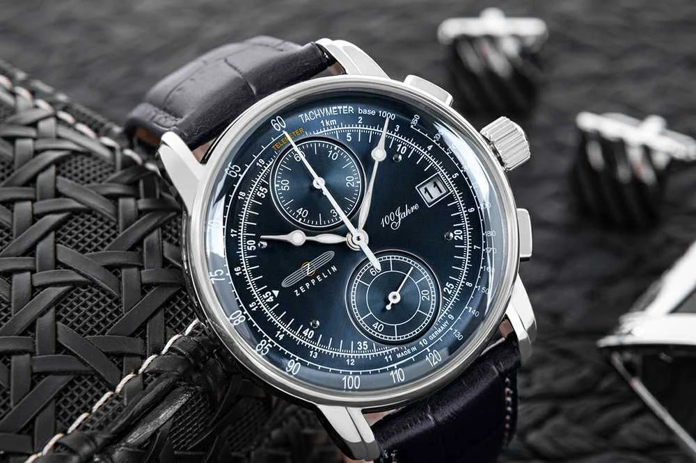 Laikrodis Zeppelin 100 Jahre 8670-3 Chronograph