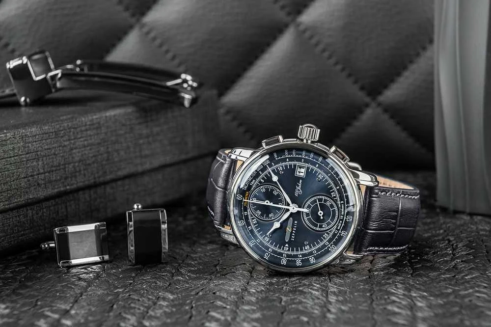 Laikrodis Zeppelin 100 Jahre 8670-3 Chronograph
