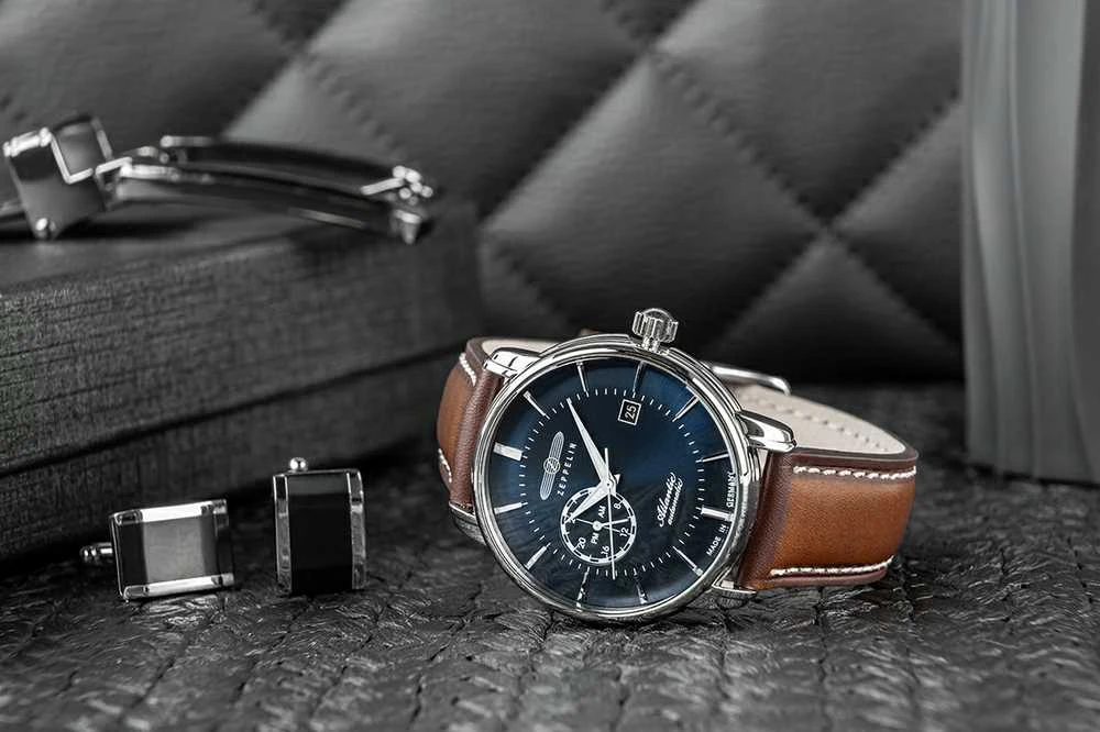 Laikrodis Zeppelin 8470-3 Atlantic Automatic 24H