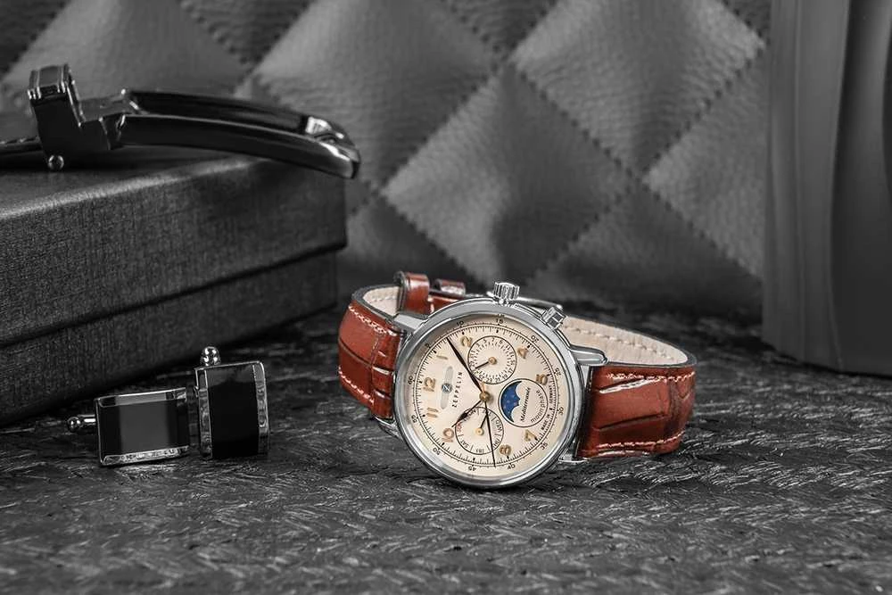 Laikrodis Zeppelin Mediterranee Moonphase 9636-5