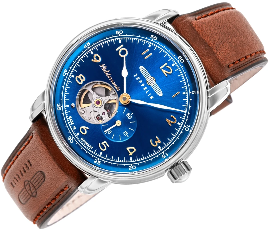 Zeppelin Mediterranee 96663 laikrodis, 40 mm