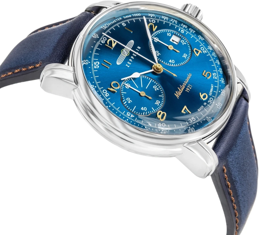 Laikrodis Zeppelin Mediterranee 96703, 42 mm