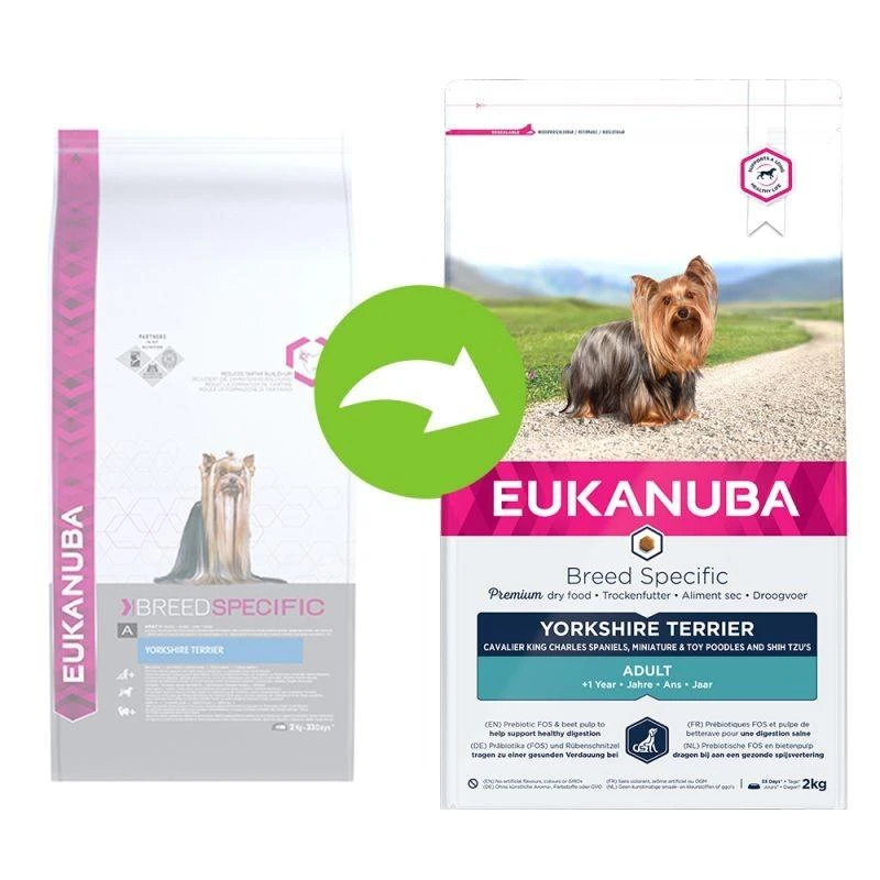Eukanuba Yorkshire Terrier Adult (vištiena) 2kg