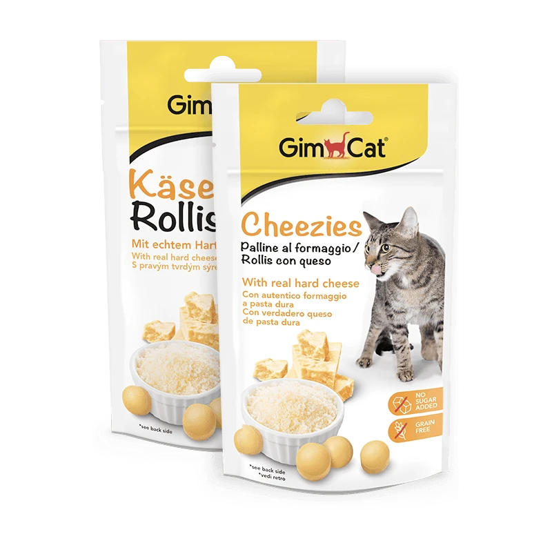 Gimborn GimCat Cheezies skanėstai katėms su sūriu 10g