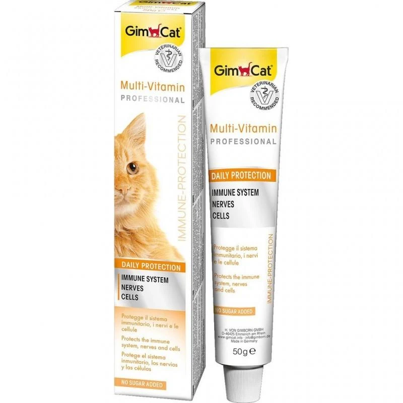 Gimborn GimCat Multivitamin Paste Professional 100g pasta katėms imuniteto stiprinimui