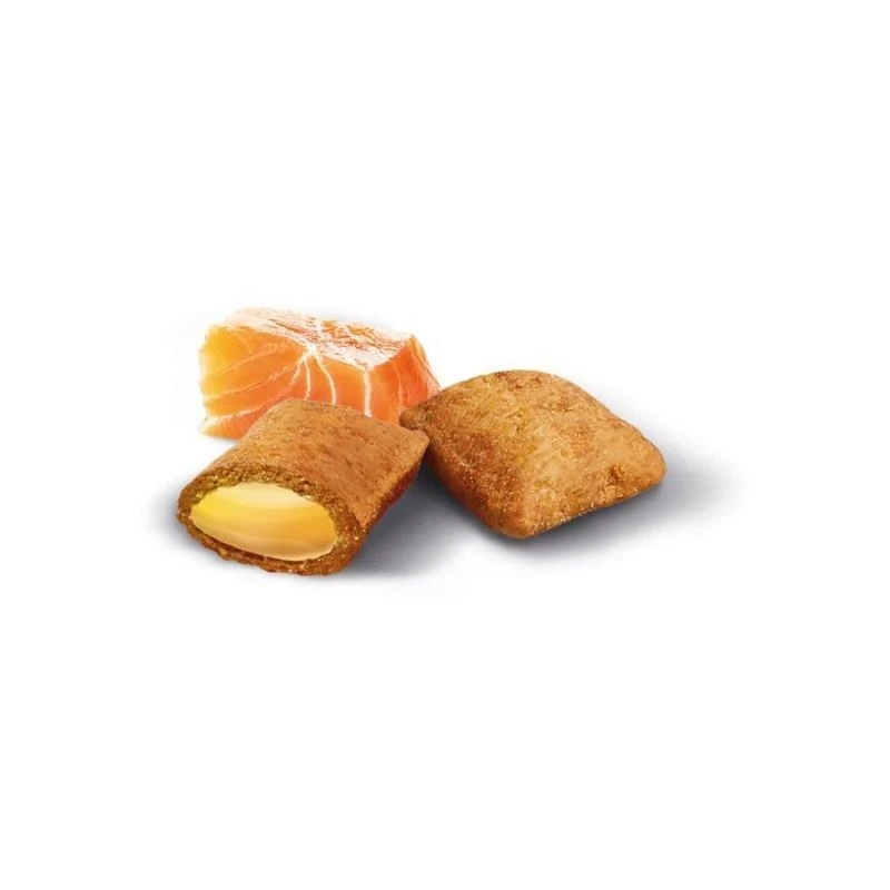 Gimborn GimCat Nutri Pockets with Salmon &amp; Omega 3&amp;6 skanėstai katėms su Lašiša, Omega 3 ir 6 riebalų rūgštimis 60g