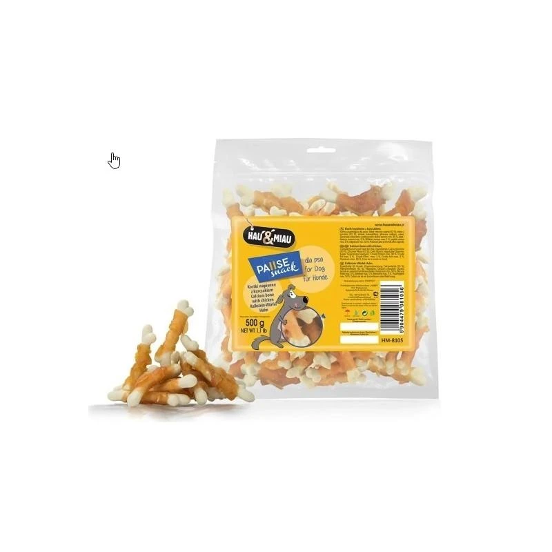 None Hau&Mau Hau&amp;Miau kalcio kauliukai 500g