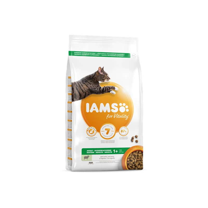 IAMS Adult Cat (ėriena) 10kg