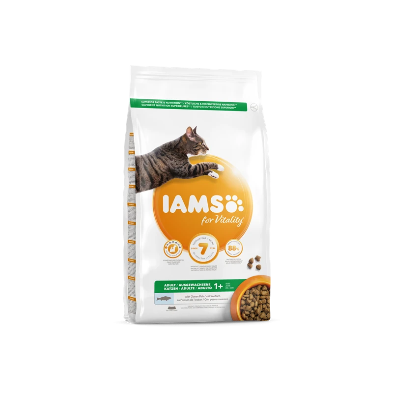 IAMS Adult Cat (žuvimi) 10kg