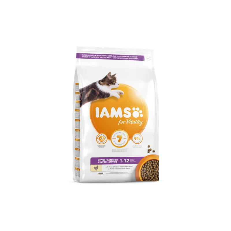 IAMS Kitten (vištiena) 10kg