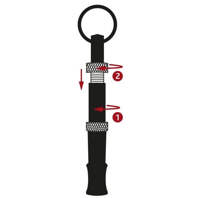 TRIXIE Aukšto dažnio švilpukas, metalinis, 5cm