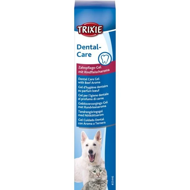TRIXIE Gelis dantų higienai, jautienos skonio, dog-cat, 100 g