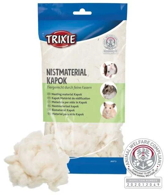 TRIXIE Medžiaga lizdui iš kapokmedžio, 40 g