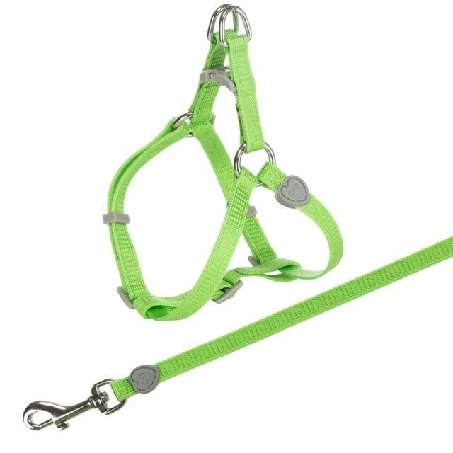 Trixie Komplektas katei nailoninis su petnešom,26-37 cm/10mm, 1,20m