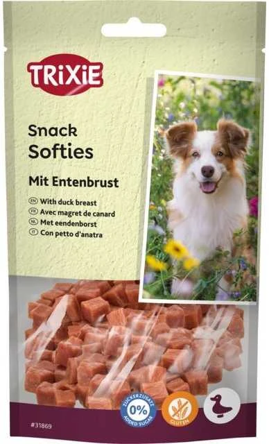 TRIXIE PREMIO skanėstai šunims, minkšta antiena, 100 g