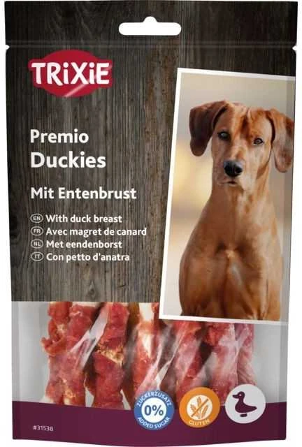 TRIXIE PREMIO skanėstai šunims kauliukai su antiena, 100 g