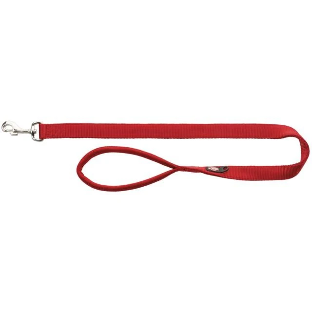 Trixie Nailoninis pavadis Premium, XS–S 1.20 m/15 mm, raudonas