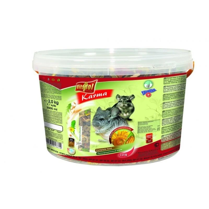 Vitapol visavertis pašaras šinšiloms 450g