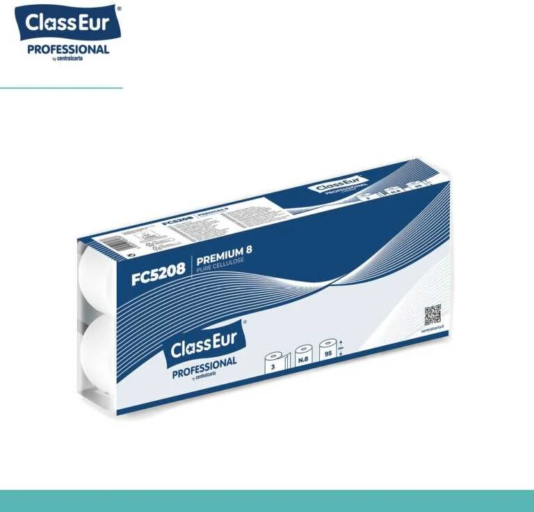 Centralcarta Tualetinis popierius Classeur Premium 8, 3 sl. (8 vnt.)