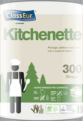 Centralcarta Virtuviniai rankšluosčiai Kitchenette Friendly 300