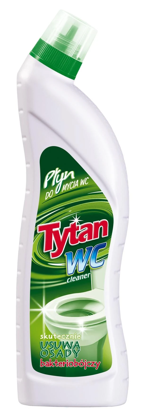 Unia WC valiklis Tytan 700 g, žalias
