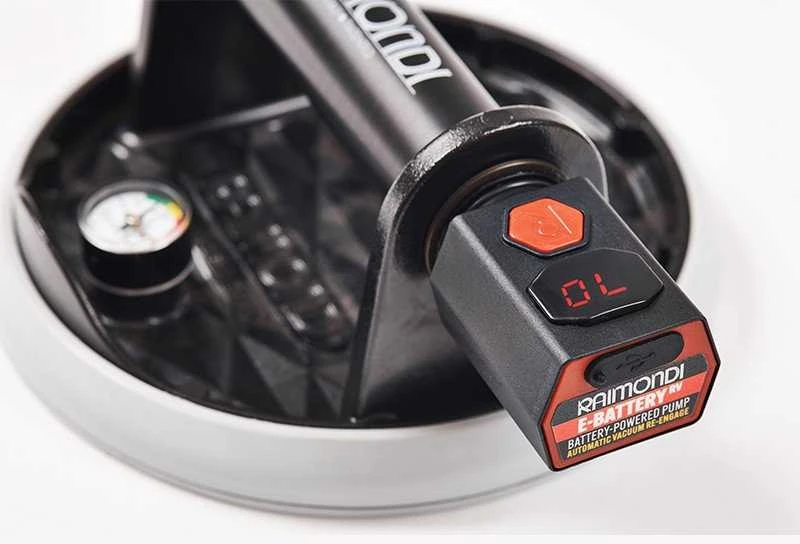 Automatinis vakuuminis pritraukimo įrankis RV BATTERY+ 175 mm