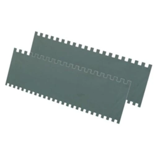Dantyta glaistyklė, kvadratiniais dantimis, 8x8/10x10 mm, klijų paskirstytojui COLOMBO