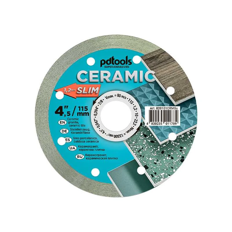 Pdtools Deimantinis diskas ELITE PRO, sausam/šlapiam pjovimui, Ø125 mm, 22.2 mm