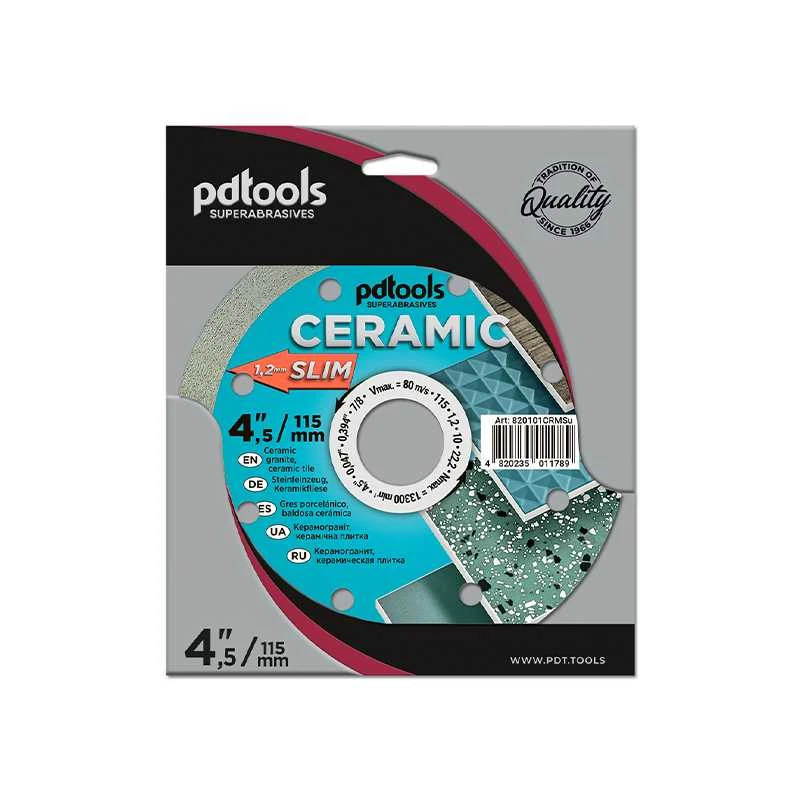 Pdtools Deimantinis diskas ELITE PRO, sausam/šlapiam pjovimui, Ø125 mm, 22.2 mm