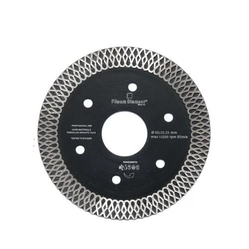 Flisum Deimantinis diskas super turbo, sausam/šlapiam pjovimui, Ø85 mm, 22.2 mm