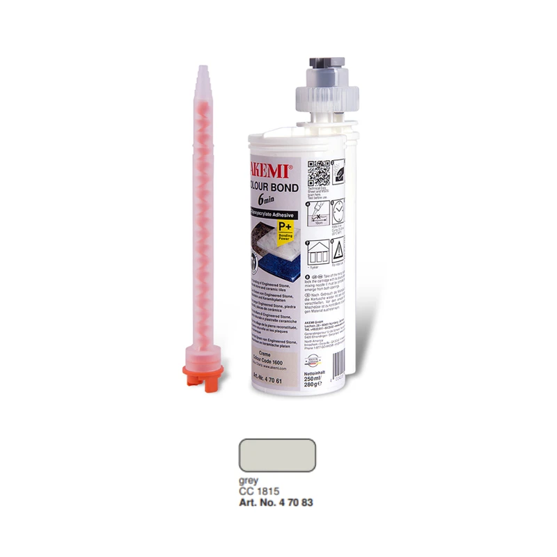 Epoksidiniai klijai Akemi Colour Bond P+, spalva 1815, 250 ml