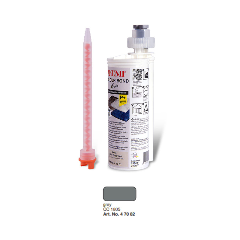 Epoksidiniai klijai Akemi Colour Bond P+, spalva 1805, 250 ml