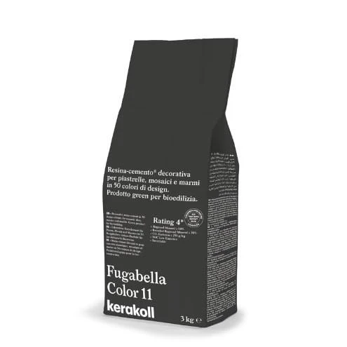 Fugabella Color 11, 3kg cementinis glaistas plytelių siūlių tarpams