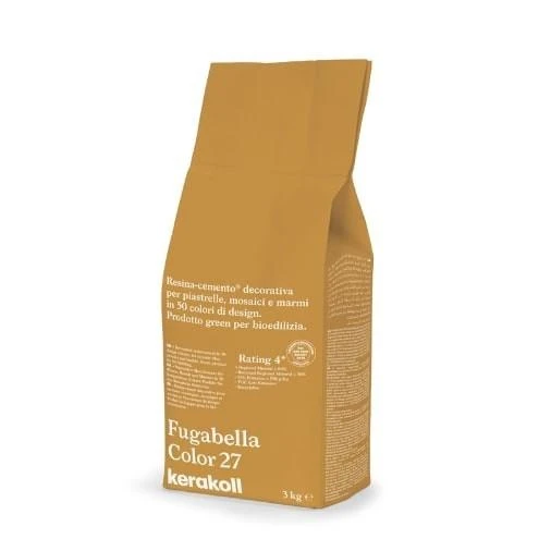 Fugabella Color 27, 3kg cementinis glaistas plytelių siūlių tarpams