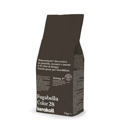 Fugabella Color 28, 3kg cementinis glaistas plytelių siūlių tarpams