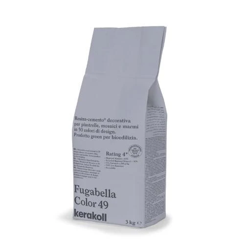 Fugabella Color 49, 3kg cementinis glaistas plytelių siūlių tarpams