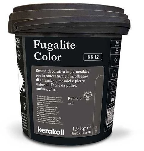 Fugalite Color KK 12, epoksidinis plytelių glaistas 1,5kg