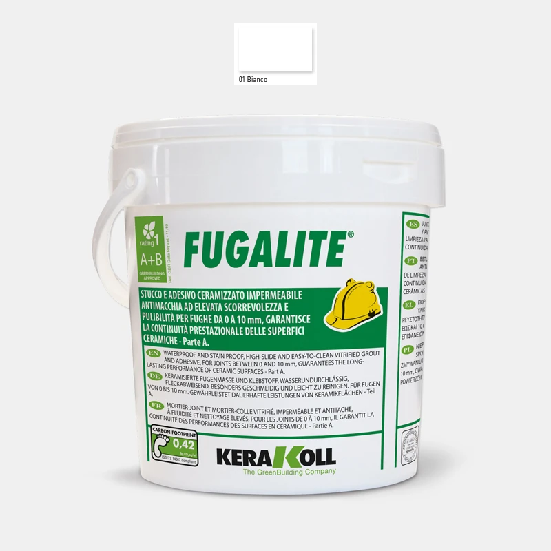 Fugalite Eco 01 baltas, 3kg epoksidinis glaistas