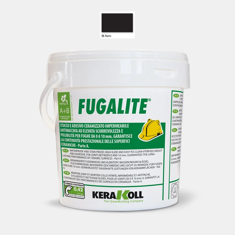 Fugalite Eco 06 juodas, 3kg epoksidinis glaistas