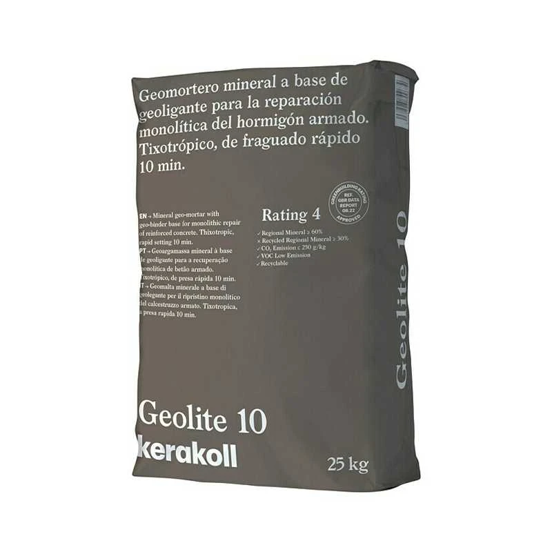 Geolite 10, 25 kg remontinis mišinys R4 klasė