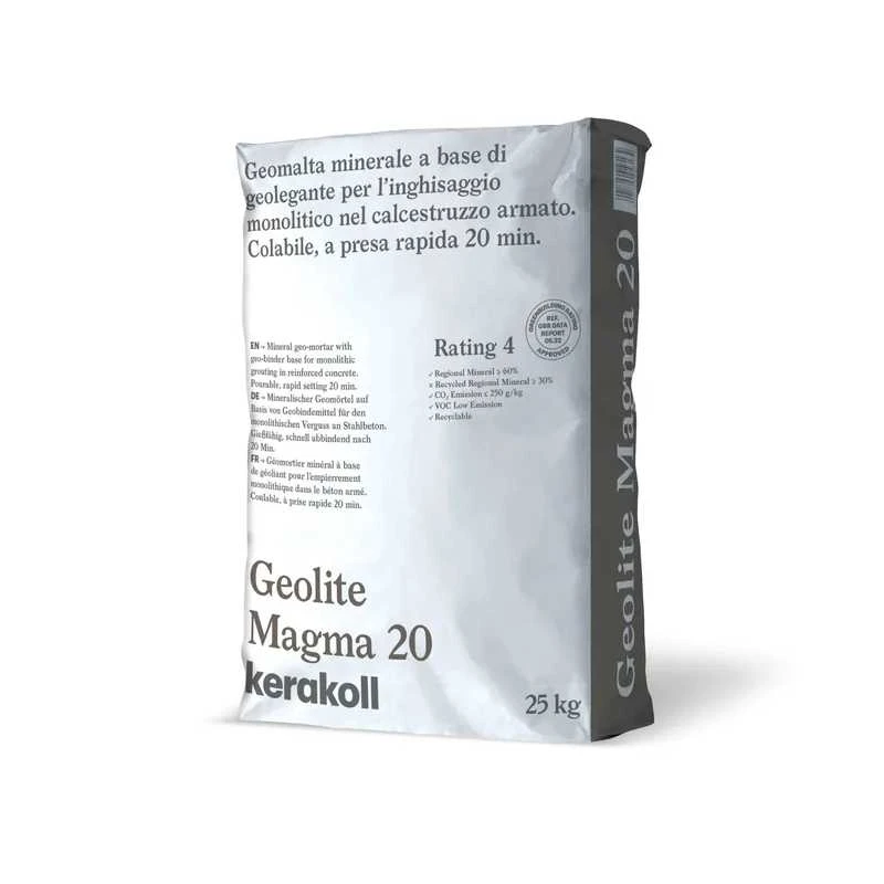 Geolite Magma 20, 25 kg, takus remontinis mišinys R4 klasė