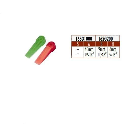 Pakištukas plytelėms 40x9x8mm (200 vnt)