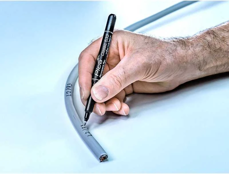 Pica Classic Pen, plonas markeris juodos spalvos, 1 vnt.