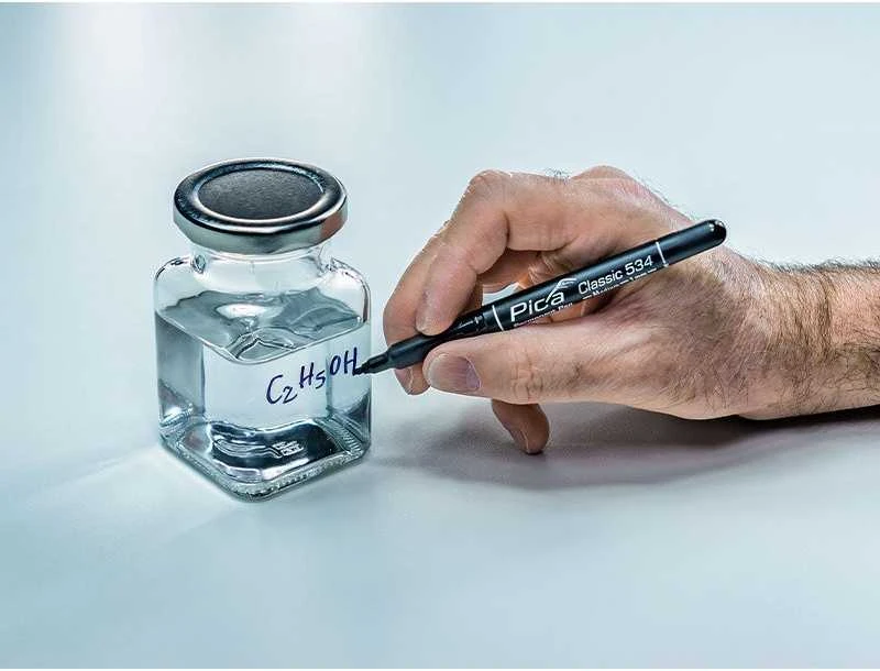 Pica Classic Pen, plonas markeris juodos spalvos, 1 vnt.