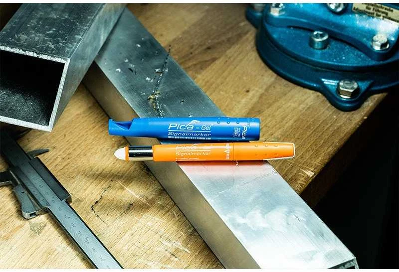 Pica Marker Pica-Gel Signalmarker, žymeklis baltos spalvos, 1 vnt.