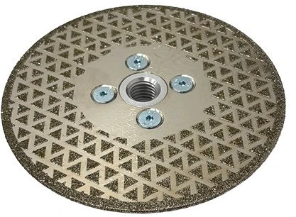 Poliravimo deimantinis diskas 125 MM Turbo, 30 grūdėtumas Flange M14