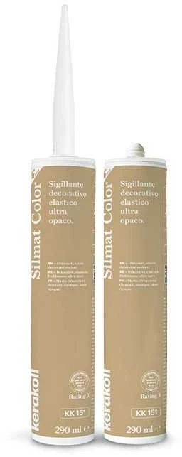 Silmat Color KK 151 - 290 ml matinis silikoninis hermetikas antipelėsinis